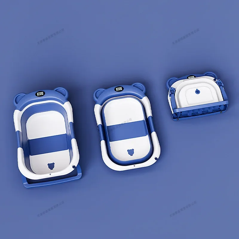 foldable baby bath tub intelligent temperature display foldable baby bath tub intelligent temperature display