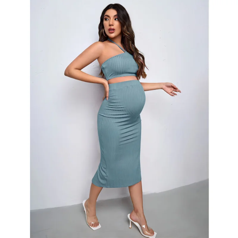 maternity camisole top and pencil skirt set maternity camisole top and pencil skirt set