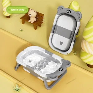 foldable baby bath tub intelligent temperature display
