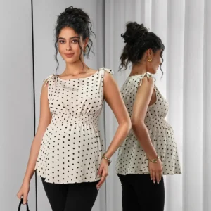 printed straps a line top