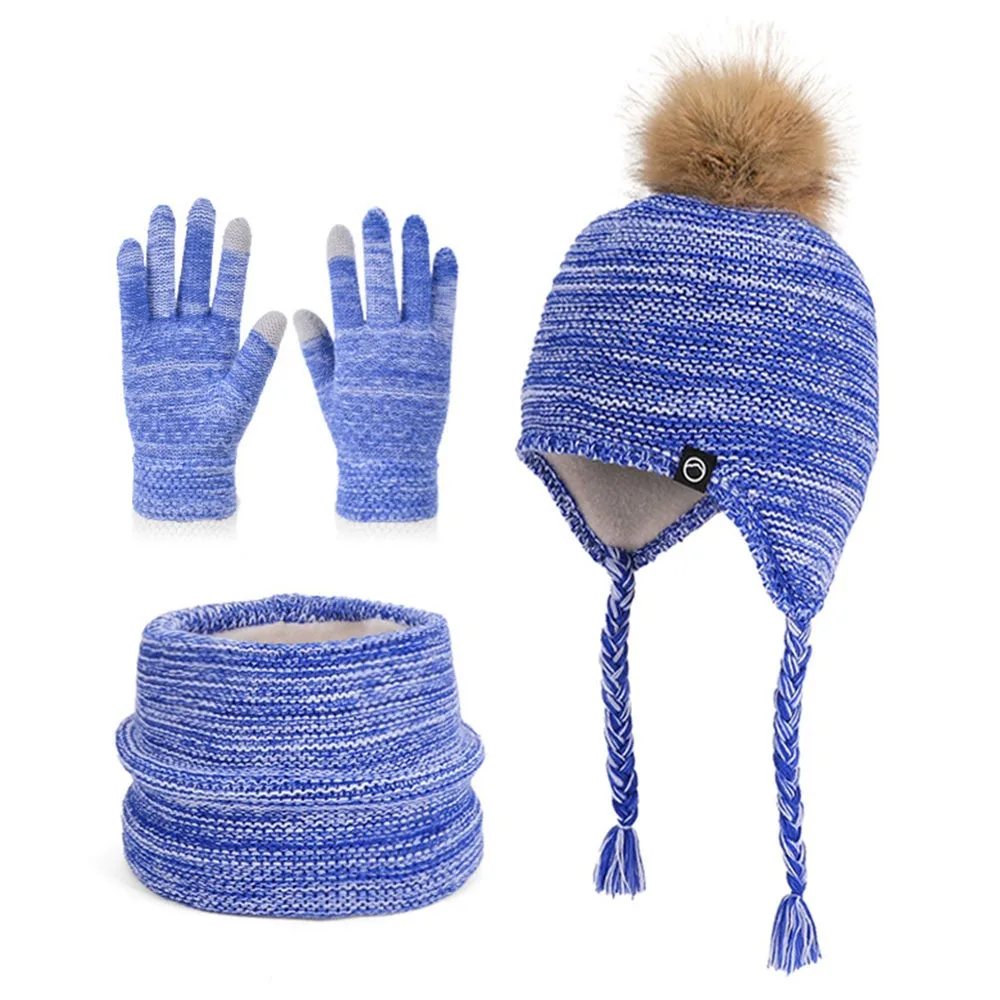 fashion warm winter hat scarf gloves set fashion warm winter hat scarf gloves set