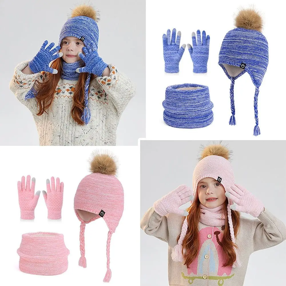 fashion warm winter hat scarf gloves set fashion warm winter hat scarf gloves set