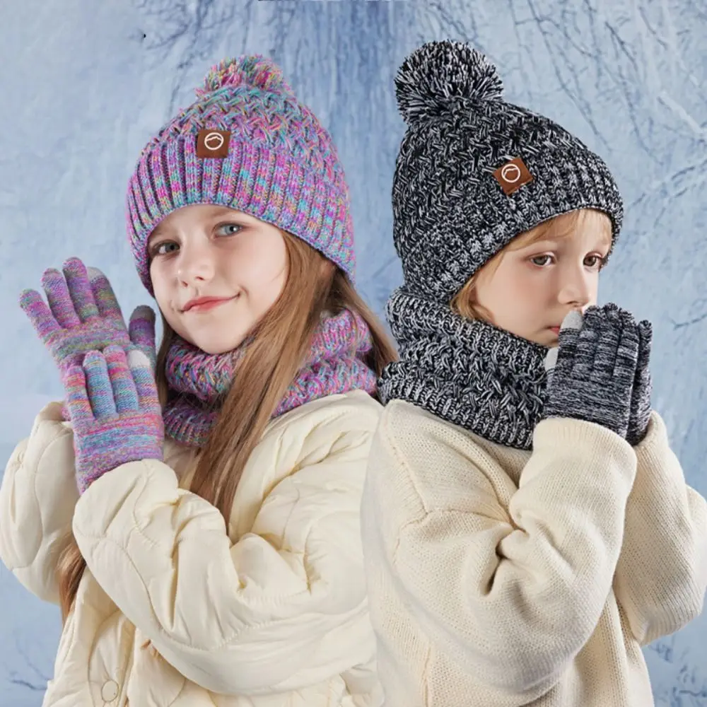 3pcs new unisex kids winter hat scarf gloves set 3pcs new unisex kids winter hat scarf gloves set